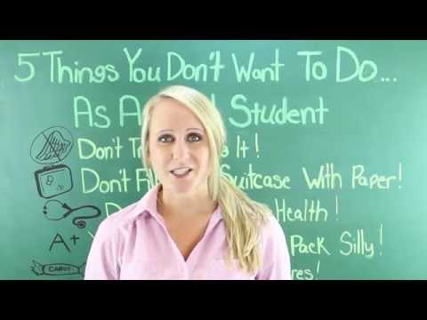 5 Things You Don't Want To Do As An International Student